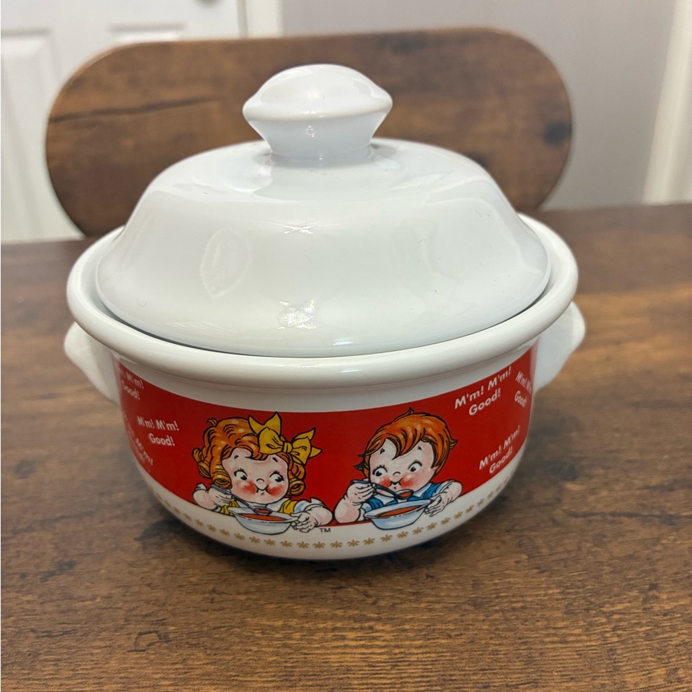 Vintage Campbell’s Soup Covered Bowl